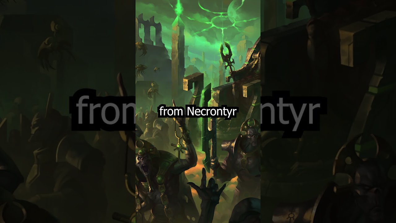 Necron Sends TYRANIDS To The PAST - Cryptek ALTERS HISTORY In Warhammer 40k