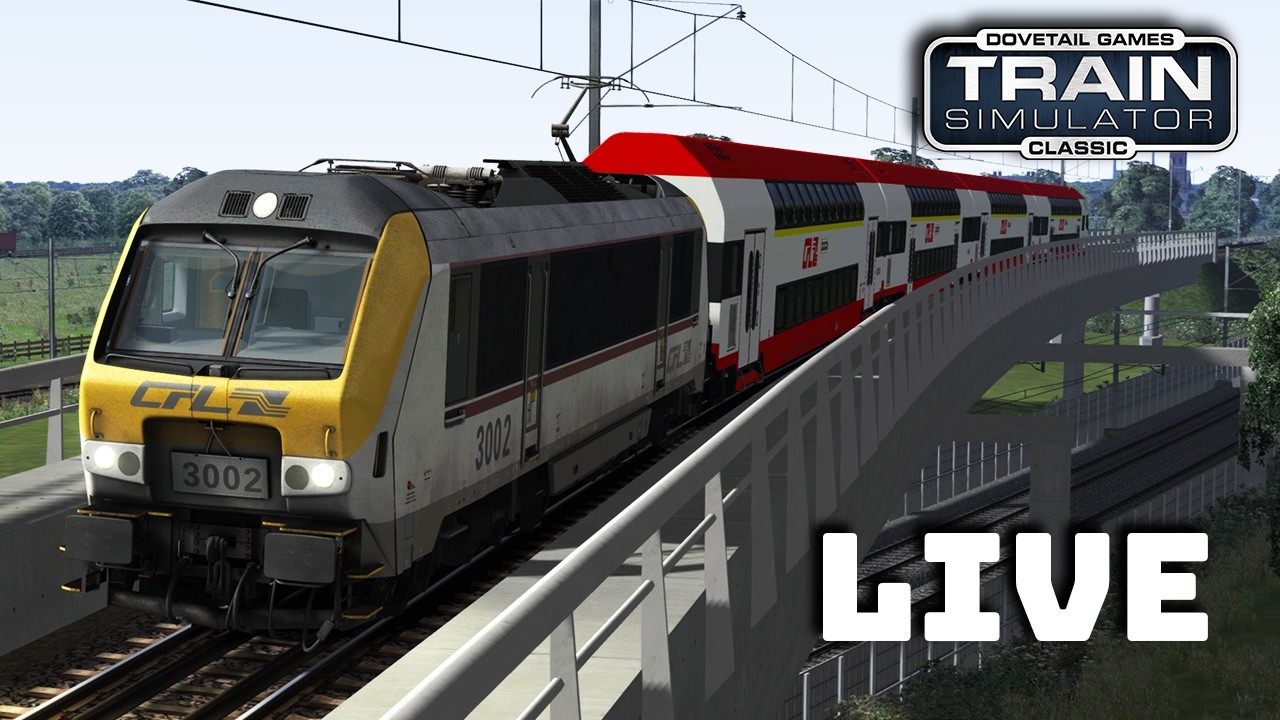 TRAIN SIMULATOR LIVE // CFL komt op bezoek !!!