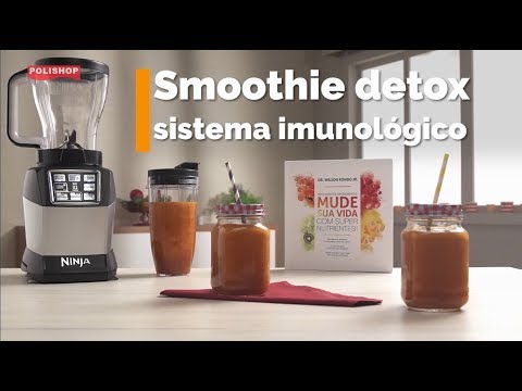 Video Receita Smoothie Detox Sistema Imunológico NutriNinja... - youtube