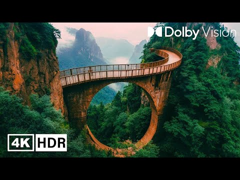 Green Ambience DOLBY VISION 4K HDR So Real You Will Think You Re Inside 60 Fps With Soothing Music 