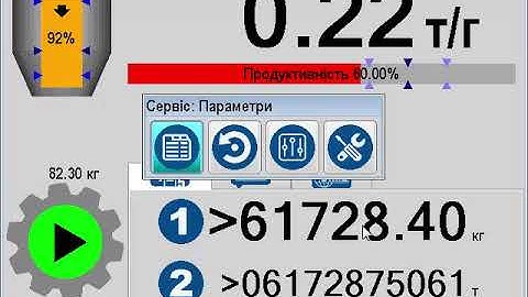 The GUI of a real embedded project written using emWin by Segger