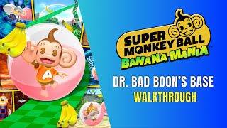 Super Monkey Ball Banana Mania world 10 Dr. Bad Boon’s Base Walkthrough - Top Banana Trophy Guide
