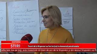 2019 03 25 S Nisporeni Tinerii De La Nisporeni Au Fost Initiati In Domeniul Jurnalismului