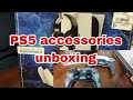 Unboxing PS5 accessories: dual charging dock and headset || reachyjudit