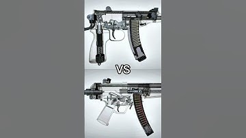 Skorpion vz61 vs HK MP5 #shorts