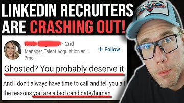 LINKEDIN RECRUITERS ARE CRASHING OUT!