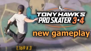 New Tony Hawk's Pro Skater 3+4 Gameplay Looks Amazing!