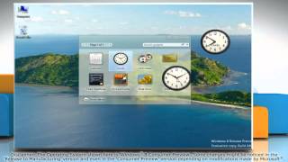 View different Time Zones in the Clock gadget in Windows 8 (Release Preview) screenshot 4