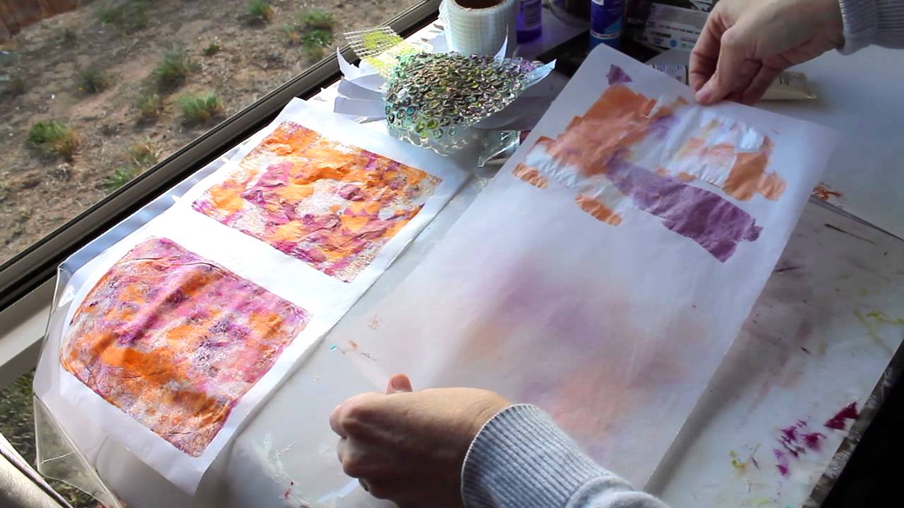 Gelli Plate Tutorial YouTube