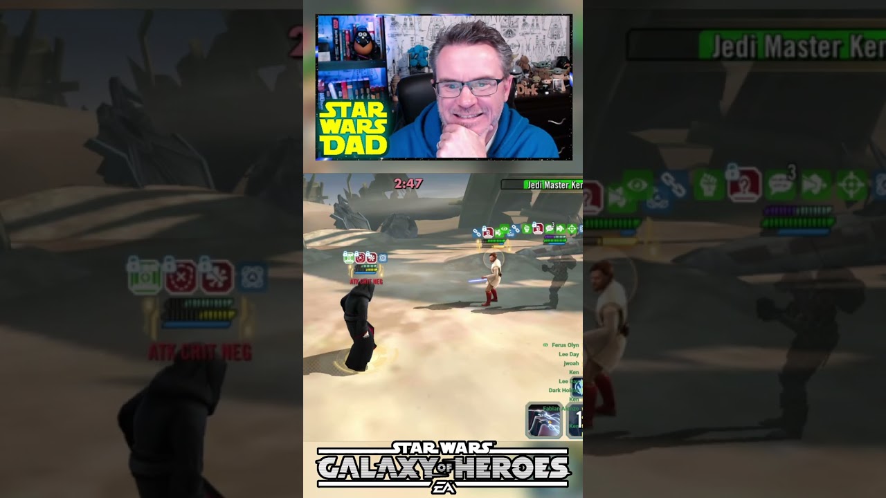 SWGOH - Вечные ситхи против мастера-джедая Кеноби 