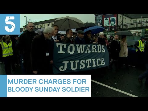 Former British soldier charged with murder over Bloody Sunday deaths | 5 News