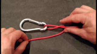 ➤ Knot for carabiner by Steph La Bricole 216 views 1 month ago 1 minute, 24 seconds