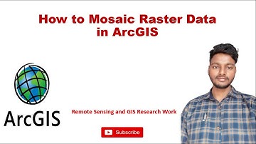 How to Mosaic Raster Data in ArcGIS/Merge Raster Data in ArcGIS/Arcmap Add Different Tiles in ArcGIS
