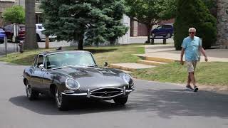 Flat Floor Welded Louver 1962 Jaguar XKE Coupe: One Owner Matching Numbers 39K Miles