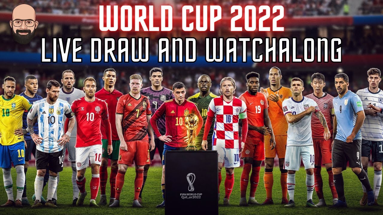 FIFA World Cup 2022 Draw Live Watchalong and Reaction