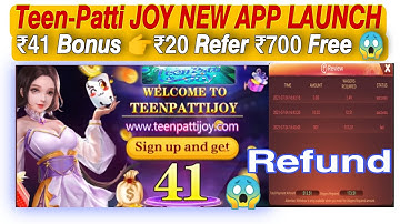 "Teen patti joy Withdrawal Problem" || Teen patti joy Payment Poblem || Get 41 + 700 Bonus || joy