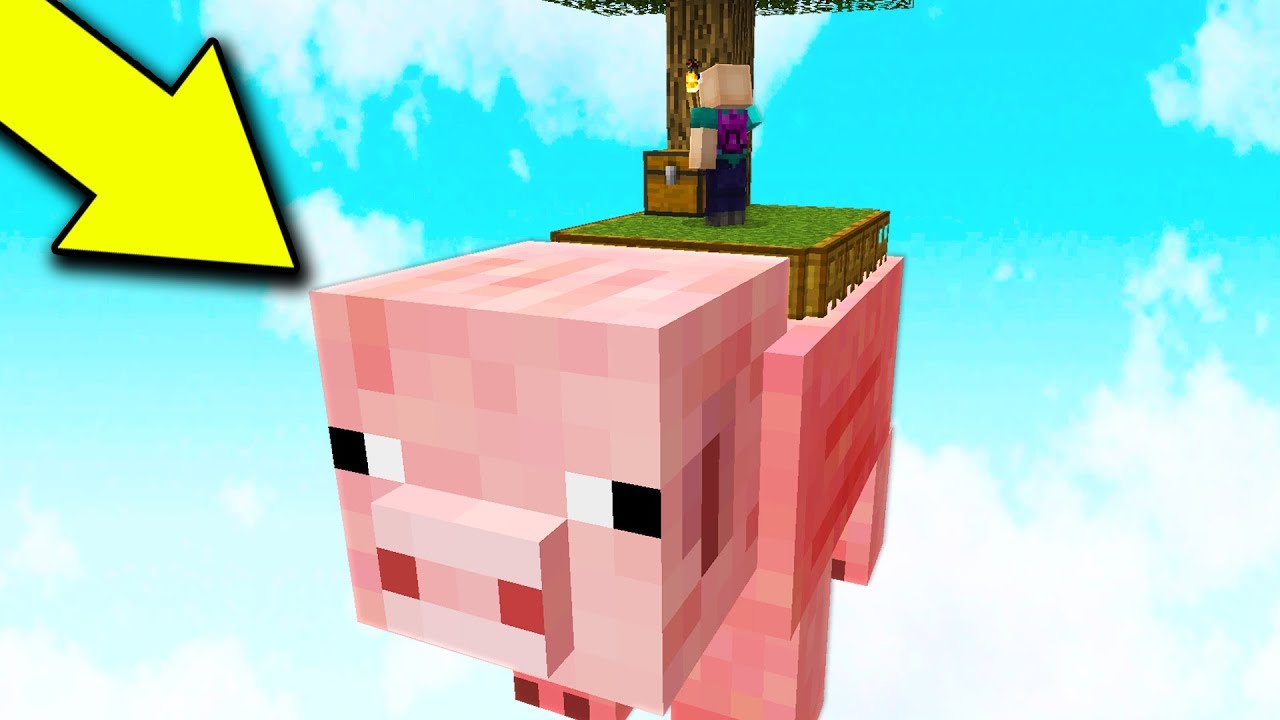 SURVIVING INSIDE OF A PIG IN MINECRAFT?! - YouTube
