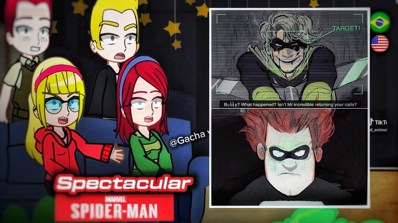 Spectacular SPIDER-MAN characters Reacts to GAMMA JACK [project KRONOS] 🇧🇷🇺🇸