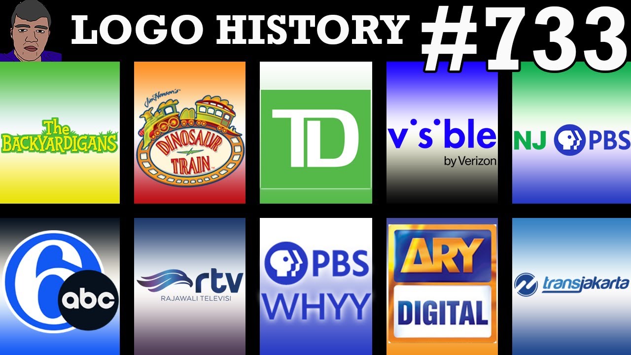 ИСТОРИЯ ЛОГОТИПА #733 - TD Bank, Visible, Dinosaur Train, The Backyardigans и многое другое...