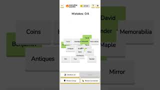 Everyday Puzzles - Connected - August 28 2026 - Solution Walkthrough