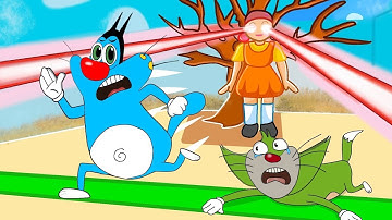 Roblox Oggy Try To Bear The Squid Game WithJack