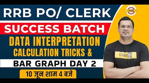 RRB PO/CLERK 2022 MATHS | Data Interpretation Bar Graph for Bank Exam | MATHS Class by Mahipal Sir