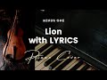 Lion by Elevation Worship - Key of A - Karaoke - Minus One with LYRICS - Piano Cover