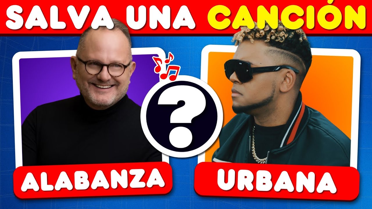 ¡Solo puedes SALVAR UNA CANCIÓN! 🎤 Alabanza vs Música Urbana Cristiana 😱 | Quiz Moi