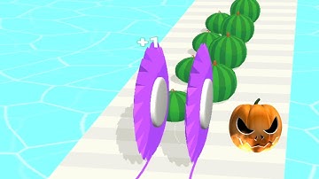 Twin Slicer! Very satisfying and relaxing ASMR slicing game #4