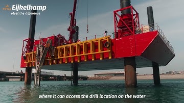 Nearshore marine borehole drilling with Sonic technology