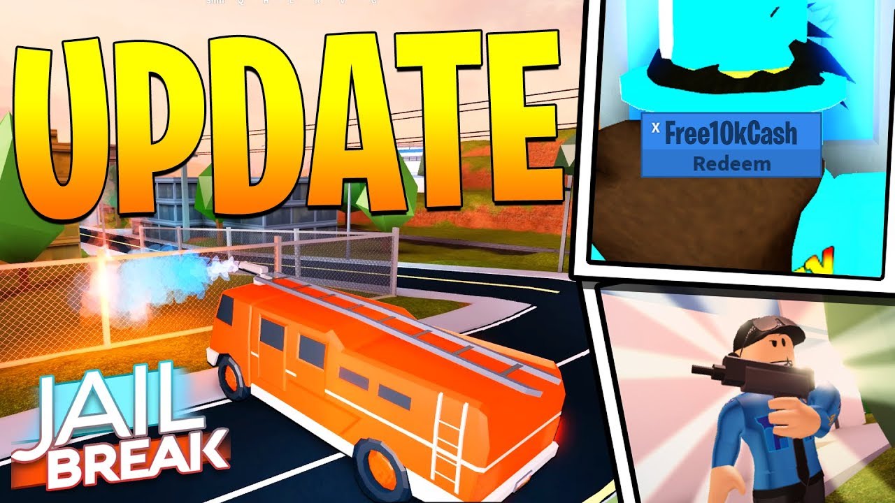 New Jailbreak Firetruck Update Full Review Roblox Youtube - evan tube hd roblox jailbreak