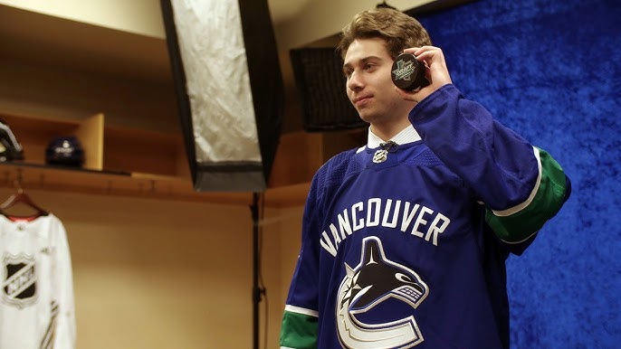 For Pucks Sake Podcast on X: Tired: Jack Hughes Wired: Quinn Hughes  Inspired: Luke Hughes  / X