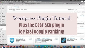 Wordpress Plugins Tutorial {How to Add & Update Plugins in WP Dashboard}