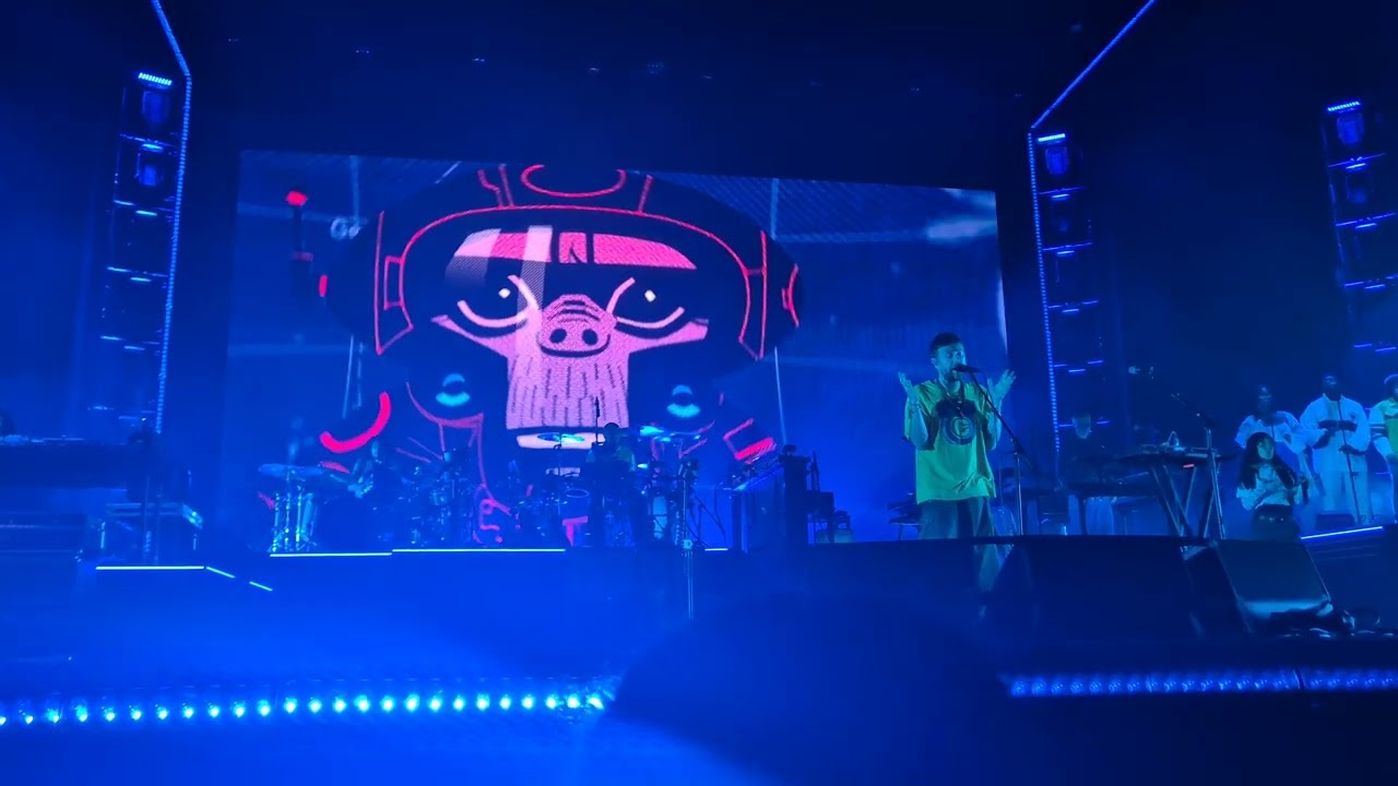 Gorillaz - Tommorow Comes Today, New Genious (Brother), Clint Eastwood. LIVE (Gorillaz Live 2025)