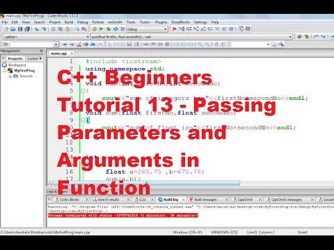 Video: Cum se transmite un argument implicit în C++?