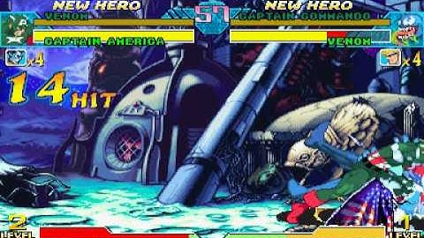 [GGPO] MvC Most common combo: Captain America