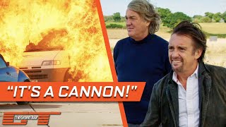 Richard Hammond Builds a Giant Car Cannon ? Shorts