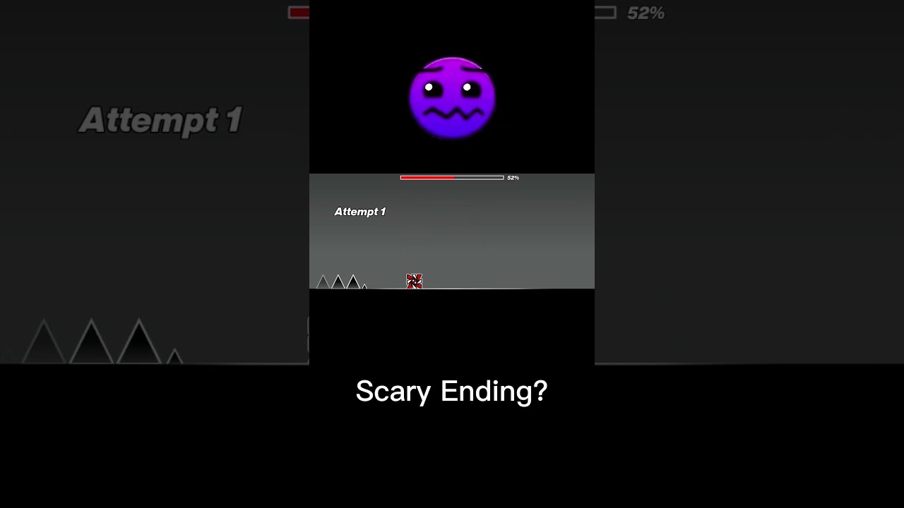 Geometry Dash : Scary Ending? π±π¨ #geometrydash #gd #shorts #gdlevels