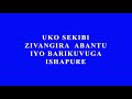 Ishapule ni isengesho rishegesha sekibi cyane mungo kuburyo zikora uko zishoboye ngo zirihagarike