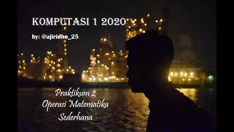 Hitungan Sederhana dengan MATLAB