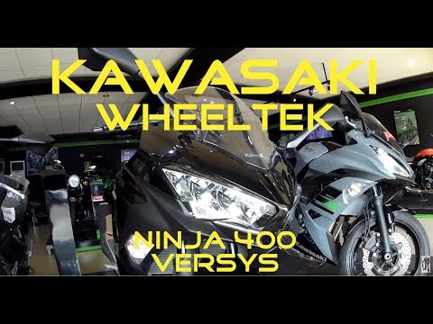 Shoptalk Friday Kawasaki Wheeltek Ninja 400 Versys Youtube