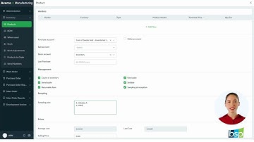 In depth Inventory product management in Zoho Creator -  Averro Manufacturing by BSP