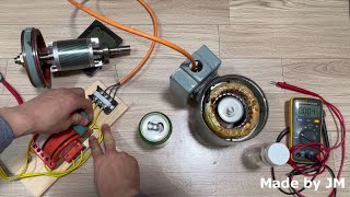 Squirrel cage induction motor experiment