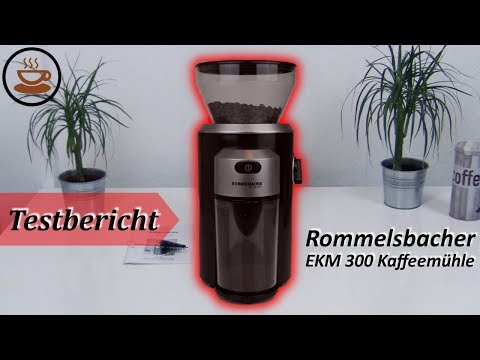 Rommelsbacher EKM 300 Kaffeemühle im Test! (Review nach 4 Wochen)