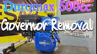 Duromax 500cc #xp20hpe governor delete