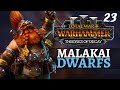 Hammer and axe  thrones of decay  total war warhammer 3  dwarfs  malakai makaisson 23