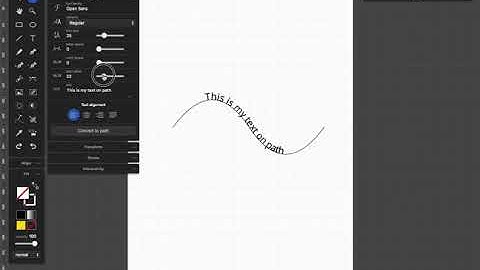 Text on Path - SVG Text Editing with Janvas