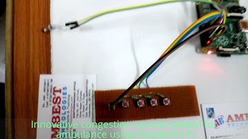 Innovative congestion control system for ambulance using Raspberry Pi