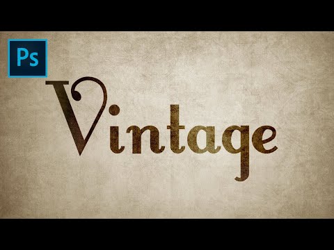 【Photoshop】ビンテージな文字を作るアプローチ方法【新人デザイナー向け】