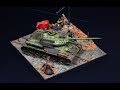 Diorama Berlin Street 1945 T-34 Revell - 1/72